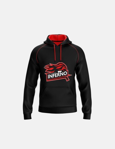 Performance Hoodie Youth - Inferno